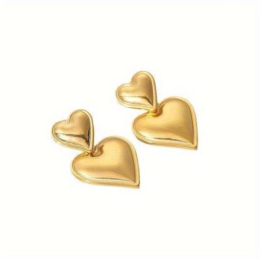 Retro Love Pendant Earrings Party Jewelry Gift
