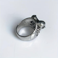 Funny Skull Head Ring Punk Ghost Head Finger Ring