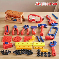 Boy Puzzle Family Simulation Tool Set 5-7 Years Old