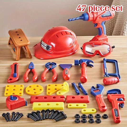 Boy Puzzle Family Simulation Tool Set 5-7 Years Old