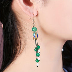 Temperament Fairy Long Ear Hook Earrings