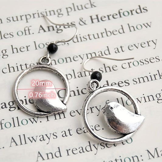Bohemian Bird Pendant Earrings for Girls