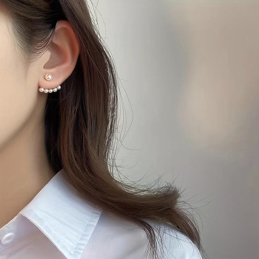 Faux Pearl Earrings Sweet Women Earrings