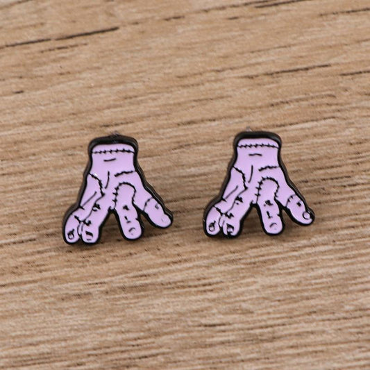 Halloween Cartoon Stud Earrings for Women Girls