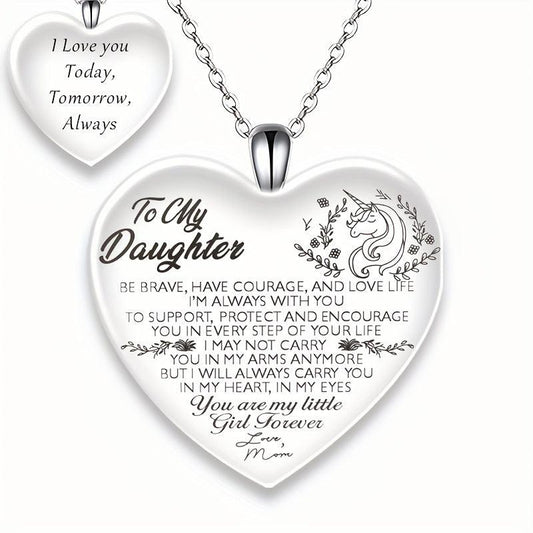 Urban Jewelry Crystal Love Pendant Necklace Gift