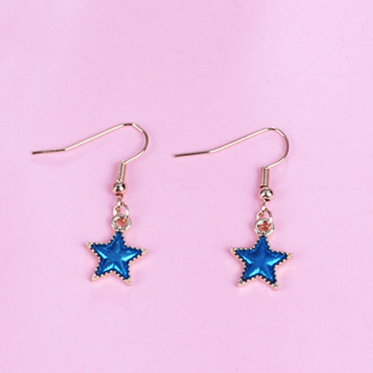 Starry Sky Planet Earrings - Perfect Gift for Girlfriend