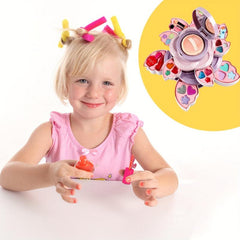 Kids Makeup Kit Washable Safe Non-Toxic 3-12 Yr Christmas Birthday Gift