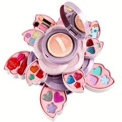 Kids Makeup Kit Washable Safe Non-Toxic 3-12 Yr Christmas Birthday Gift