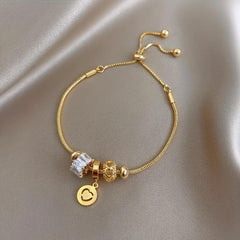 Hollow Heart Charm Bracelet Birthday Gift