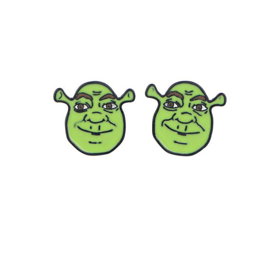 Cute Monster Stud Earrings for Women - Holiday Gift