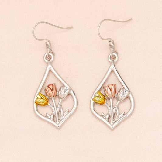 Tulip Earrings Gift For Kids