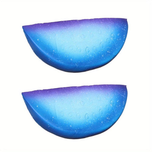 2pcs Watermelon Model Slow Rebound Decompression Toy