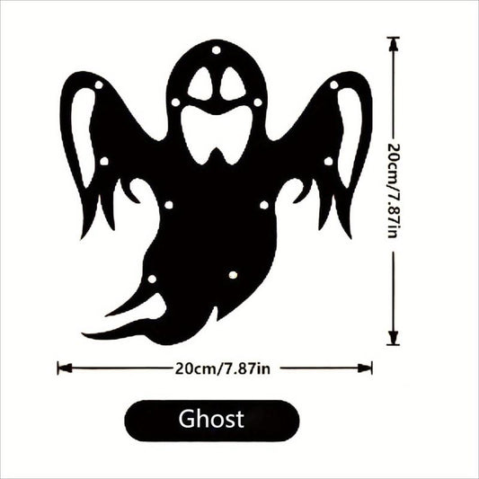 Halloween Glow Decoration Pumpkin Ghost Witch Cobweb Hanging Pendant