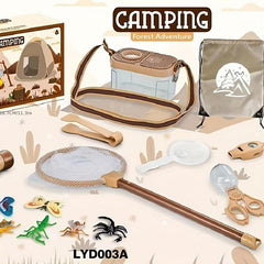 Kids Play House Toys Indoor Outdoor Camping Tent Picnic Tableware