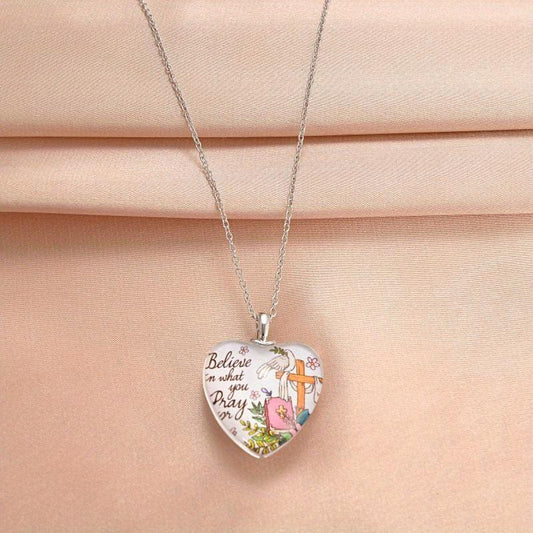 Crystal Letter Necklace English Birthday Gift For Boyfriend And Girlfriend
