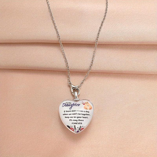 Crystal Pendant Alphabet Necklace English Birthday Gift for Him and Her
