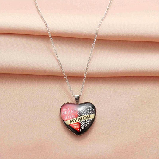 Heart Pendant Necklace Gift for Him Her