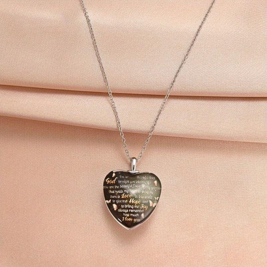 Crystal Pendant Necklace Dream Butterfly English Birthday Gift