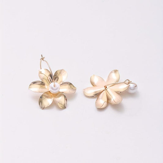 6pcs Pearl Flower Earrings Set For Girlfriend