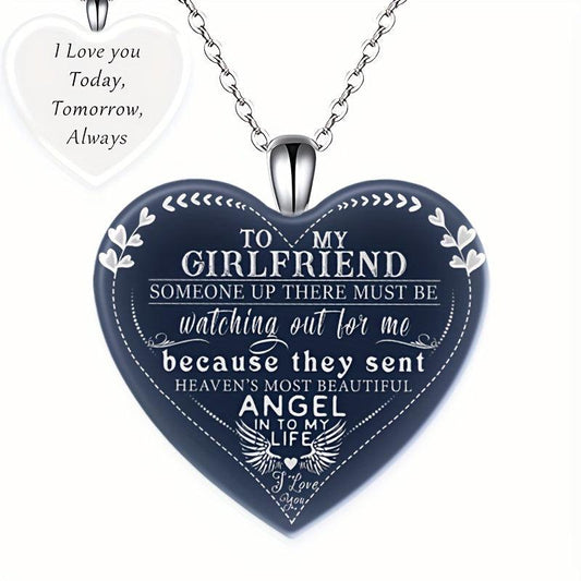Crystal Love Pendant Necklace for Adults and Kids