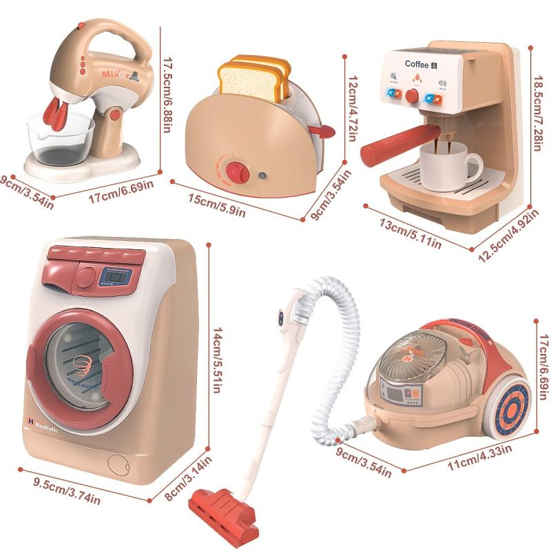 Kitchen Appliances Toy For Kids Pretend Play Kitchen Toys