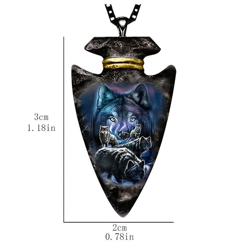 1pc Wolf Necklace Toy For Men Boys Holiday