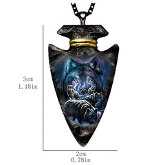 1pc Wolf Necklace Toy For Men Boys Holiday