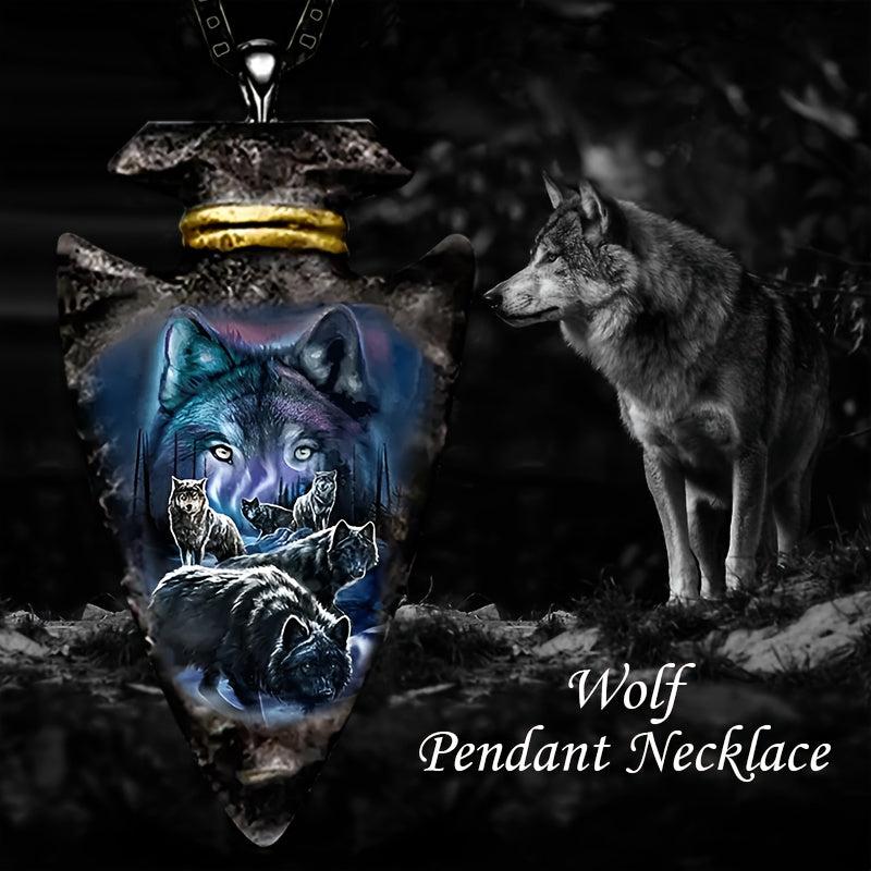 1pc Wolf Necklace Toy For Men Boys Holiday