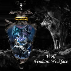 1pc Wolf Necklace Toy For Men Boys Holiday