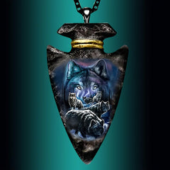 1pc Wolf Necklace Toy For Men Boys Holiday