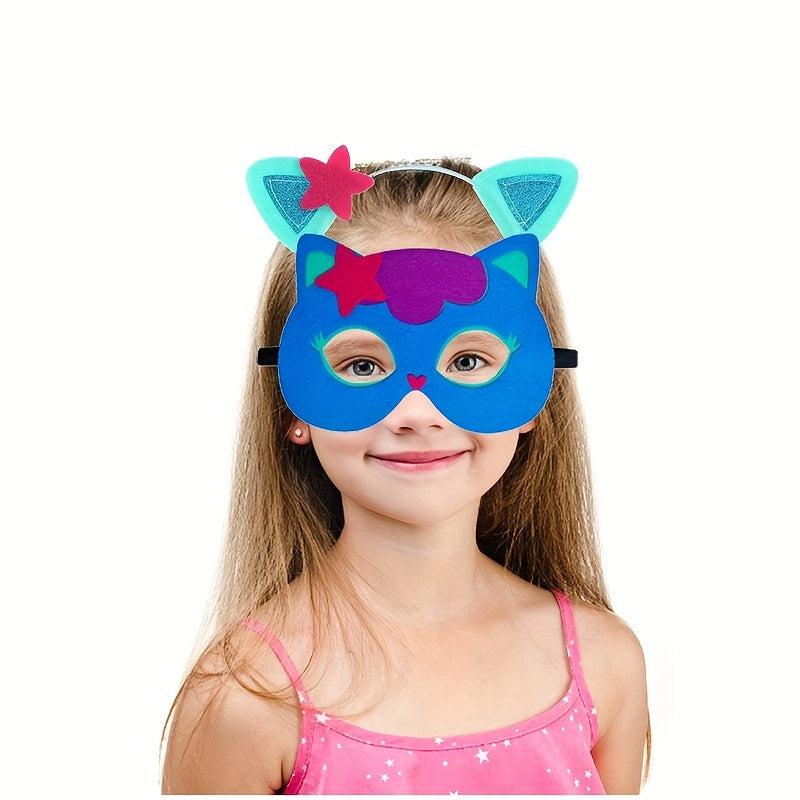 Cat Felt Masks Birthday Party Supplies For Kids