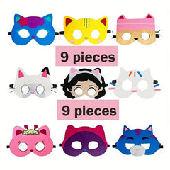 Cat Felt Masks Birthday Party Supplies For Kids