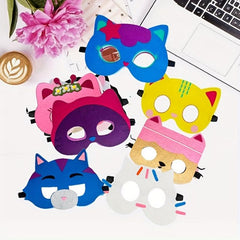 Cat Felt Masks Birthday Party Supplies For Kids
