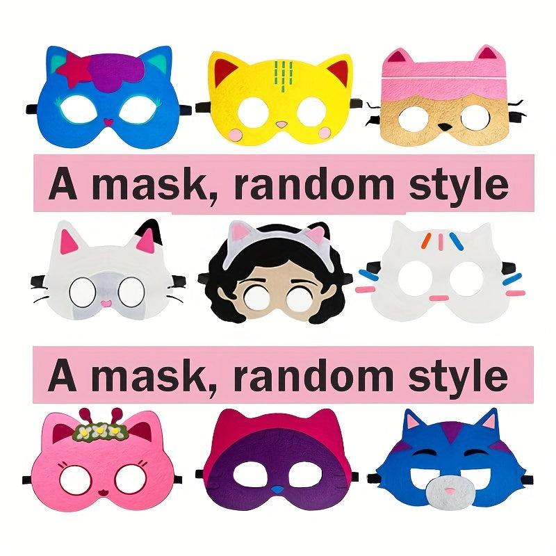Cat Felt Masks Birthday Party Supplies For Kids