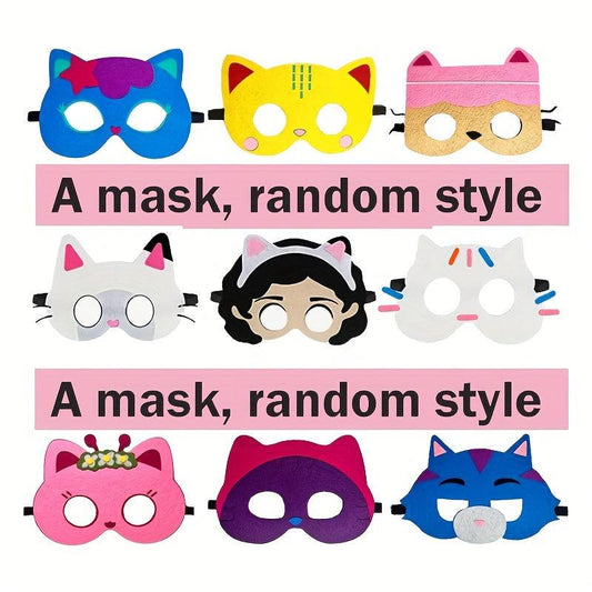 Cat Felt Masks Birthday Party Supplies For Kids