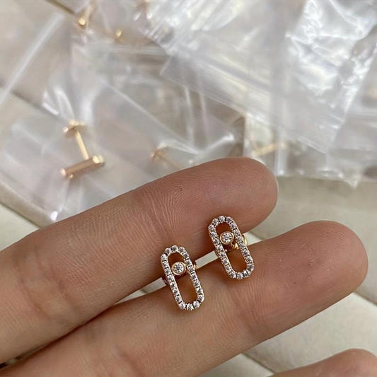 Gorgeous Moissanite S925 Silver Earing