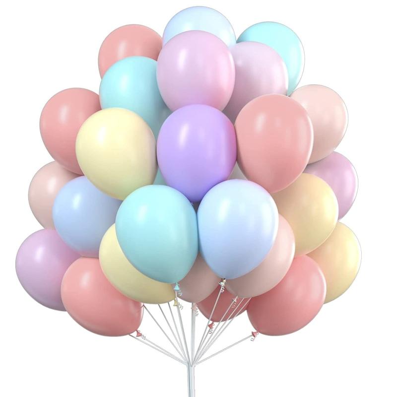 52pcs Mixed Wedding Latex Balloons Christmas Decoration Set
