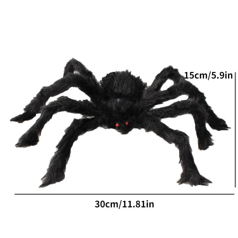 Large Furry Spider Halloween Decoration