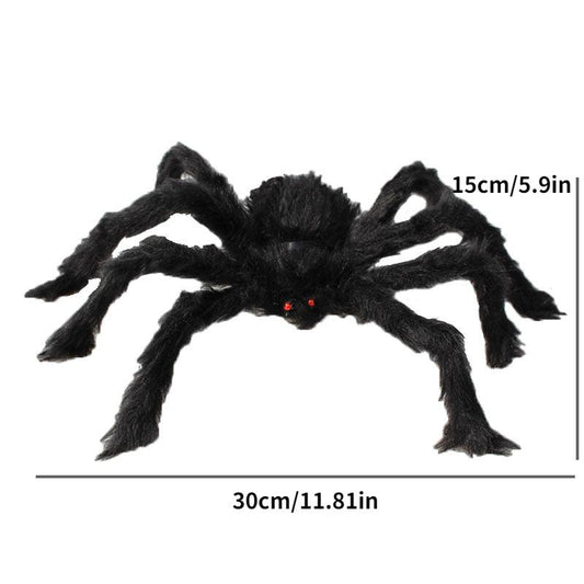 Large Furry Spider Halloween Decoration