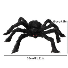 Large Furry Spider Halloween Decoration
