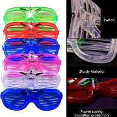 LED Light Up Glow Glasses Luminous Birthday Party Bar Props