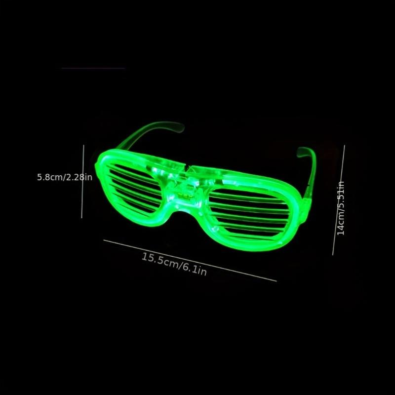 LED Light Up Glow Glasses Luminous Birthday Party Bar Props
