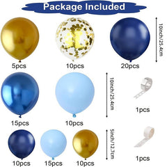 Navy Balloon Garland Arch Set for Party Decoration