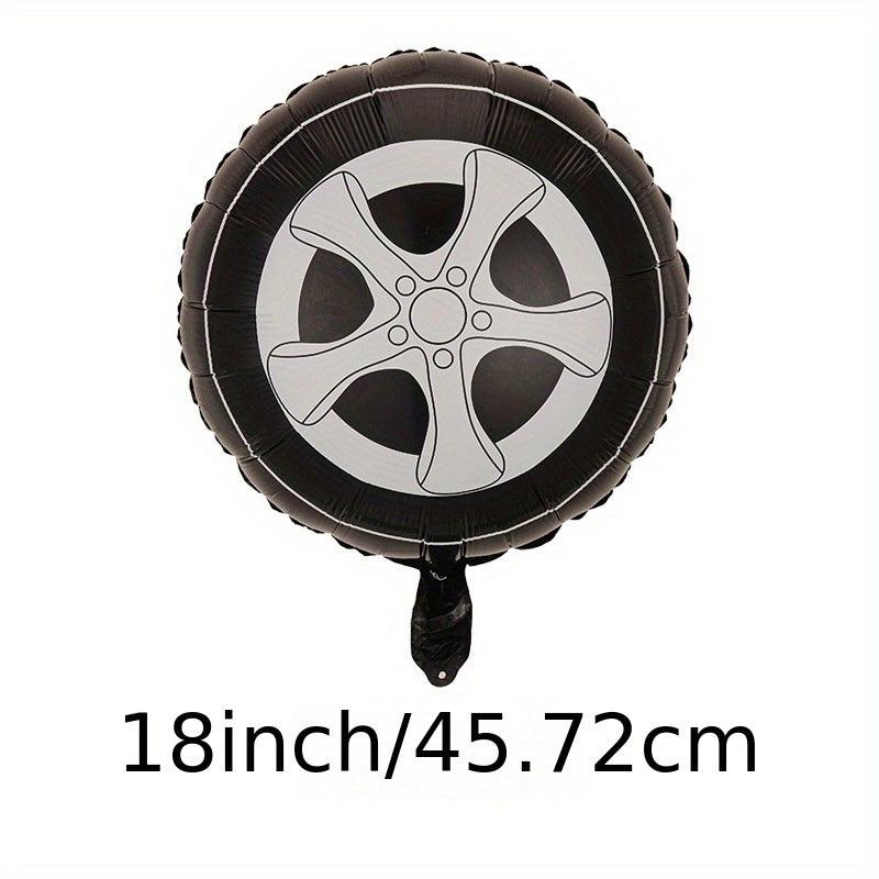 Car Foil Balloons for Racing Party Decorations