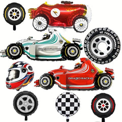 Car Foil Balloons for Racing Party Decorations