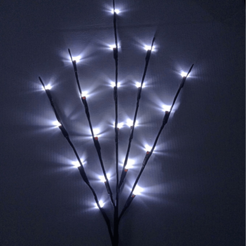 Twig Pathway Lights With 20 LED Bulbs