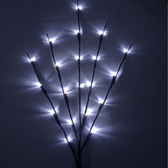 Twig Pathway Lights With 20 LED Bulbs