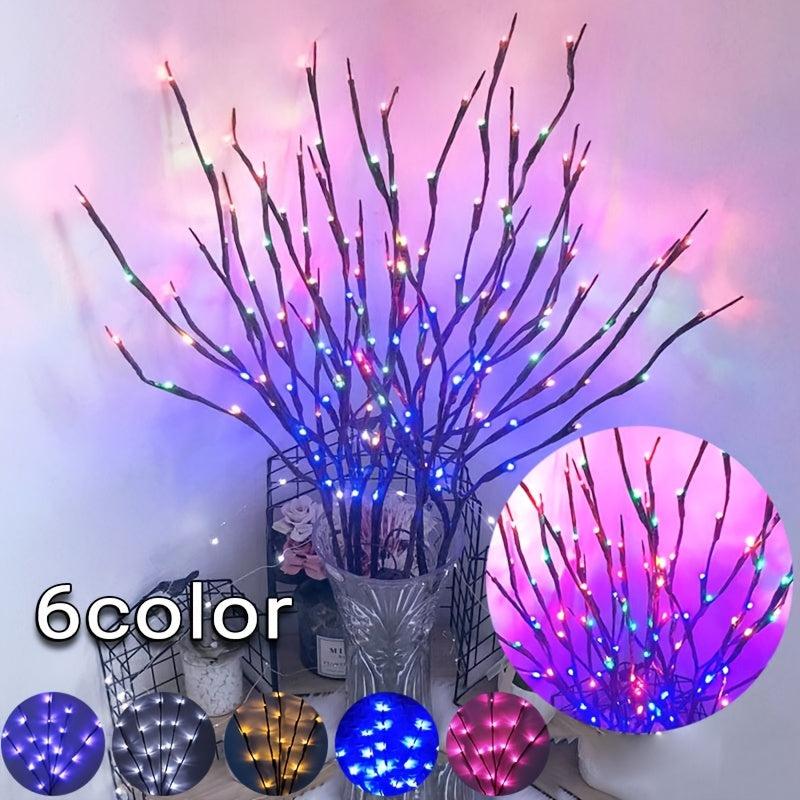 Twig Pathway Lights With 20 LED Bulbs