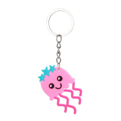 Set of 12 Marine Animal Keychains