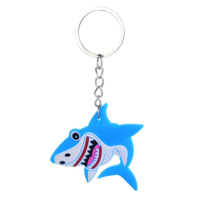 Set of 12 Marine Animal Keychains